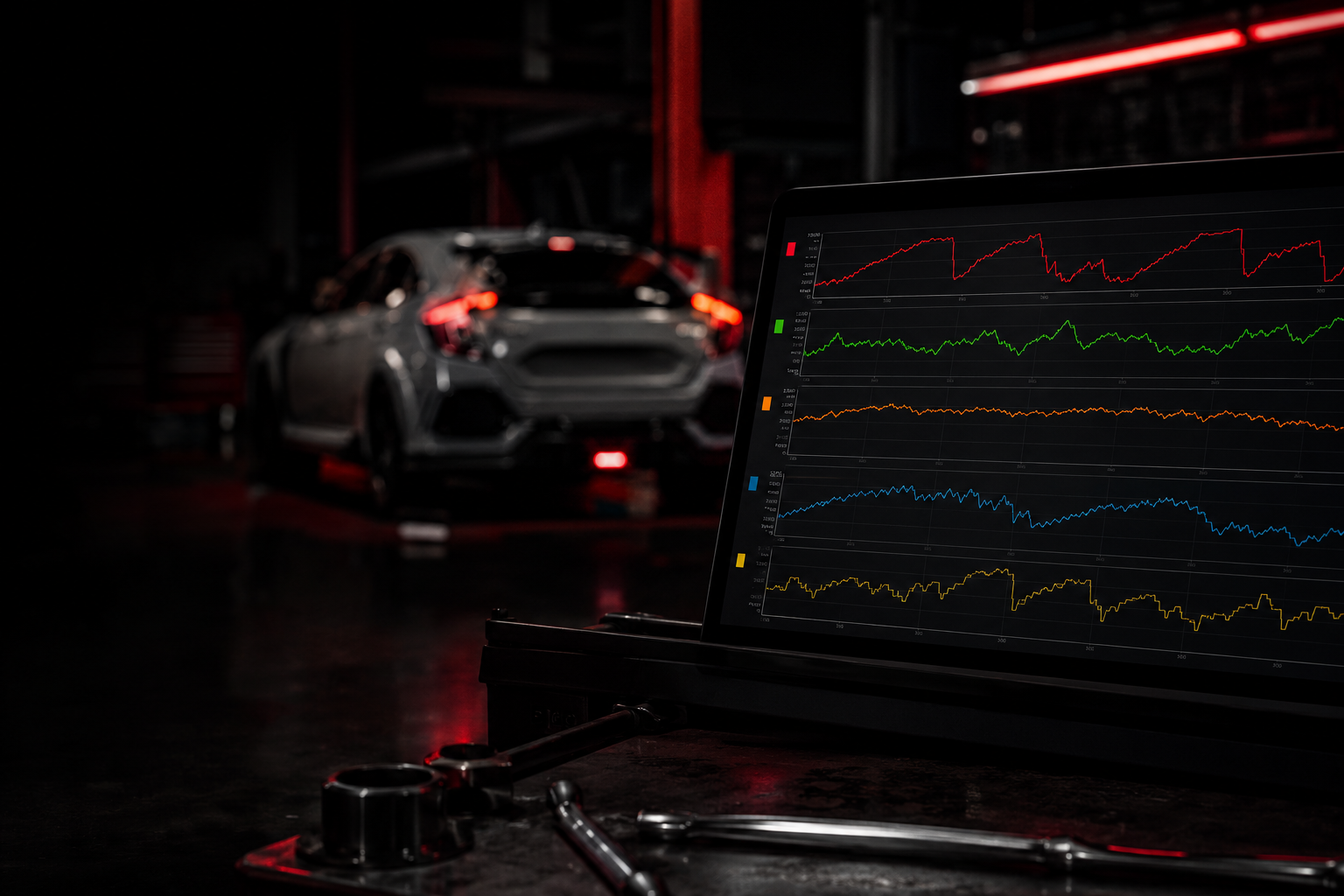 Detailed telemetry log analysis in the SMNGauge panel